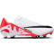 NIKE Air Zoom Mercurial Vapor 15 Academy FG/MG Fu&szlig;ballschuhe 600 - bright crimson/white-black 44.5