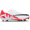 NIKE Zoom Mercurial Vapor 15 Academy MG Multi-Ground Fußballschuhe 600 - bright crimson/white-black 46
