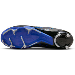 NIKE Air Zoom Mercurial Vapor 15 Academy FG/MG Fußballschuhe 040 - black/chrome-hyper royal 37.5