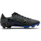 NIKE Air Zoom Mercurial Vapor 15 Academy FG/MG Fußballschuhe 040 - black/chrome-hyper royal 38.5