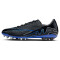 NIKE Zoom Vapor 15 Academy AG Kunstrasen-Fußballschuhe 040 - black/chrome-hyper royal 38