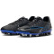 NIKE Zoom Mercurial Vapor 15 Academy AG Kunstrasen-Fußballschuhe 040 - black/chrome-hyper royal 38.5