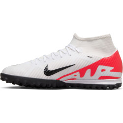 NIKE Mercurial Superfly 9 Academy TF Multinocken-Fußballschuhe Herren 600 - bright crimson/white-black 47.5