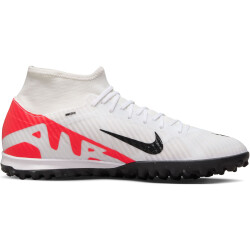 NIKE Mercurial Superfly 9 Academy TF Multinocken-Fußballschuhe Herren 600 - bright crimson/white-black 47.5