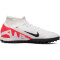 NIKE Mercurial Superfly 9 Academy TF Multinocken-Fußballschuhe Herren 600 - bright crimson/white-black 47.5