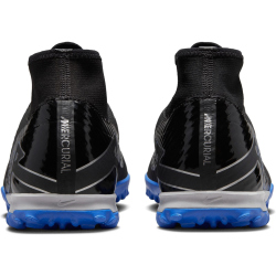 NIKE Mercurial Superfly 9 Academy TF Multinocken-Fu&szlig;ballschuhe Herren 040 - black/chrome-hyper royal 36