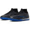 NIKE Mercurial Superfly 9 Academy TF Multinocken-Fu&szlig;ballschuhe Herren 040 - black/chrome-hyper royal 36