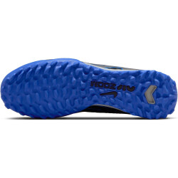 NIKE Mercurial Superfly 9 Academy TF Multinocken-Fußballschuhe Herren 040 - black/chrome-hyper royal 38