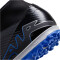 NIKE Mercurial Superfly 9 Academy TF Multinocken-Fußballschuhe Herren 040 - black/chrome-hyper royal 38