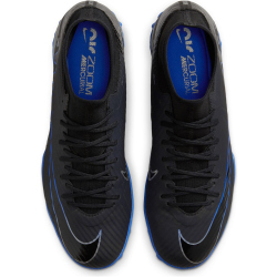 NIKE Mercurial Superfly 9 Academy TF Multinocken-Fu&szlig;ballschuhe Herren 040 - black/chrome-hyper royal 47.5