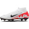 NIKE Air Zoom Mercurial Superfly 9 Academy SG-PRO AC Stollen-Fußballschuhe Herren 600 - bright crimson/white-black 40.5