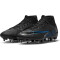 NIKE Air Zoom Mercurial Superfly 9 Academy SG-PRO AC Stollen-Fußballschuhe Herren 040 - black/chrome-hyper royal 40.5