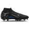 NIKE Zoom Mercurial Superfly 9 Academy SG-PRO AC Stollen-Fußballschuhe Herren 040 - black/chrome-hyper royal 45.5