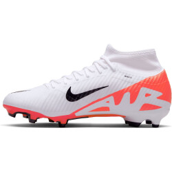 NIKE Zoom Mercurial Superfly 9 Academy FG/MG Fußballschuhe 600 - bright crimson/white-black 46