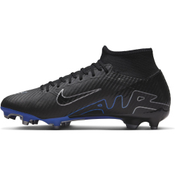 NIKE Air Zoom Mercurial Superfly 9 Academy FG/MG Fu&szlig;ballschuhe 040 - black/chrome-hyper royal 36