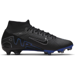 NIKE Air Zoom Mercurial Superfly 9 Academy FG/MG Fu&szlig;ballschuhe 040 - black/chrome-hyper royal 36