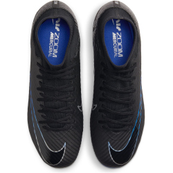 NIKE Air Zoom Mercurial Superfly 9 Academy FG/MG Fu&szlig;ballschuhe 040 - black/chrome-hyper royal 36