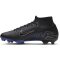 NIKE Air Zoom Mercurial Superfly 9 Academy FG/MG Fu&szlig;ballschuhe 040 - black/chrome-hyper royal 36
