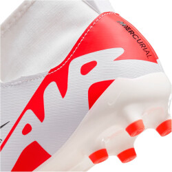 NIKE Jr. Zoom Superfly 9 Academy FG/MG Fußballschuhe Kinder 600 - bright crimson/white-black 32