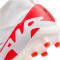 NIKE Jr. Zoom Superfly 9 Academy FG/MG Fußballschuhe Kinder 600 - bright crimson/white-black 32