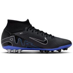 NIKE Mercurial Superfly 9 Academy AG Kunstrasen-Fußballschuhe 040 - black/chrome-hyper royal 40