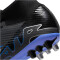 NIKE Mercurial Superfly 9 Academy AG Kunstrasen-Fußballschuhe 040 - black/chrome-hyper royal 40