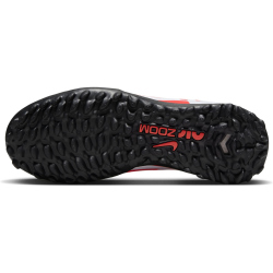 NIKE Jr. Zoom Mercurial Vapor 15 Academy TF Turf Multinocken-Fu&szlig;ballschuhe Kinder 600 - bright crimson/white-black 32