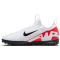 NIKE Jr. Zoom Mercurial Vapor 15 Academy TF Turf Multinocken-Fu&szlig;ballschuhe Kinder 600 - bright crimson/white-black 32