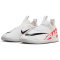 NIKE Jr. Air Zoom Mercurial Vapor 15 Academy IC Hallen-Fu&szlig;ballschuhe Kinder 600 - bright crimson/white-black 27