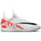 NIKE Jr. Zoom Mercurial Vapor 15 Academy IC Hallen-Fu&szlig;ballschuhe Kinder 600 - bright crimson/white-black 29.5