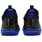 NIKE Jr. Air Zoom Mercurial Vapor 15 Academy IC Hallen-Fu&szlig;ballschuhe Kinder 040 - black/chrome-hyper royal 29.5