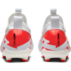 NIKE Jr. Zoom Mercurial Vapor 15 Academy MG Multi-Ground Fußballschuhe Kinder 600 - bright crimson/white-black 32
