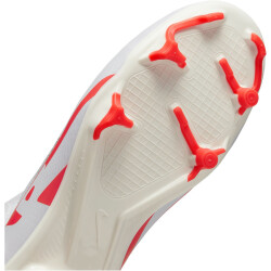 NIKE Jr. Zoom Mercurial Vapor 15 Academy MG Multi-Ground Fußballschuhe Kinder 600 - bright crimson/white-black 32