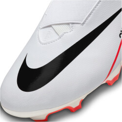NIKE Jr. Zoom Mercurial Vapor 15 Academy MG Multi-Ground Fußballschuhe Kinder 600 - bright crimson/white-black 32