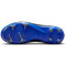 NIKE Jr. Air Zoom Mercurial Vapor 15 Academy MG Multi-Ground Fußballschuhe Kinder 040 - black/chrome-hyper royal 28.5