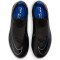 NIKE Jr. Air Zoom Mercurial Vapor 15 Academy MG Multi-Ground Fußballschuhe Kinder 040 - black/chrome-hyper royal 29.5