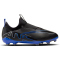 NIKE Jr. Zoom Mercurial Vapor 15 Academy MG Multi-Ground Fu&szlig;ballschuhe Kinder 040 - black/chrome-hyper royal 31