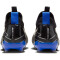 NIKE Jr. Air Zoom Mercurial Vapor 15 Academy MG Multi-Ground Fußballschuhe Kinder 040 - black/chrome-hyper royal 38