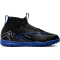 NIKE Jr. Zoom Mercurial Superfly 9 Academy TF Turf Multinocken-Fu&szlig;ballschuhe Kinder 040 - black/chrome-hyper royal 32