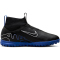 NIKE Jr. Zoom Mercurial Superfly 9 Academy TF Turf Multinocken-Fu&szlig;ballschuhe Kinder 040 - black/chrome-hyper royal 32