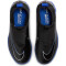 NIKE Jr. Air Zoom Mercurial Superfly 9 Academy TF Turf Multinocken-Fußballschuhe Kinder 040 - black/chrome-hyper royal 38