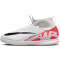 NIKE Jr. Zoom Mercurial Superfly 9 Academy IC Hallen-Fußballschuhe Kinder 600 - bright crimson/white-black 36.5