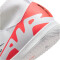 NIKE Jr. Zoom Mercurial Superfly 9 Academy IC Hallen-Fußballschuhe Kinder 600 - bright crimson/white-black 36.5