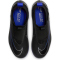 NIKE Jr. Air Zoom Mercurial Superfly 9 Academy Kunstrasen-Fu&szlig;ballschuhe Kinder 040 - black/chrome-hyper royal 36.5