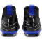 NIKE Jr. Air Zoom Mercurial Superfly 9 Academy Kunstrasen-Fußballschuhe Kinder 040 - black/chrome-hyper royal 38