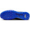 NIKE Mercurial Zoom Vapor 15 Pro TF Turf Multinocken-Fußballschuhe Herren 040 - black/chrome-hyper royal 45