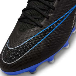 NIKE Mercurial Vapor 15 Pro AG Kunstrasen-Fu&szlig;ballschuhe 040 - black/chrome-hyper royal 40