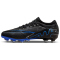 NIKE Mercurial Vapor 15 Pro AG Kunstrasen-Fu&szlig;ballschuhe 040 - black/chrome-hyper royal 40