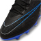 NIKE Mercurial Vapor 15 Pro AG Kunstrasen-Fußballschuhe 040 - black/chrome-hyper royal 43