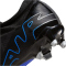 NIKE Mercurial Vapor 15 Pro AG Kunstrasen-Fußballschuhe 040 - black/chrome-hyper royal 43